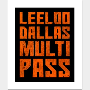 Leeloo Dallas Multipass Posters and Art